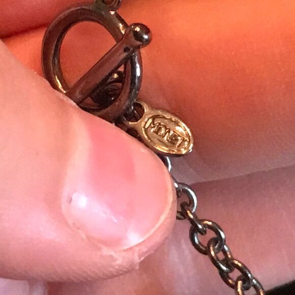 Monet 32” Necklace with black and silver beads - Picture 3 of 3